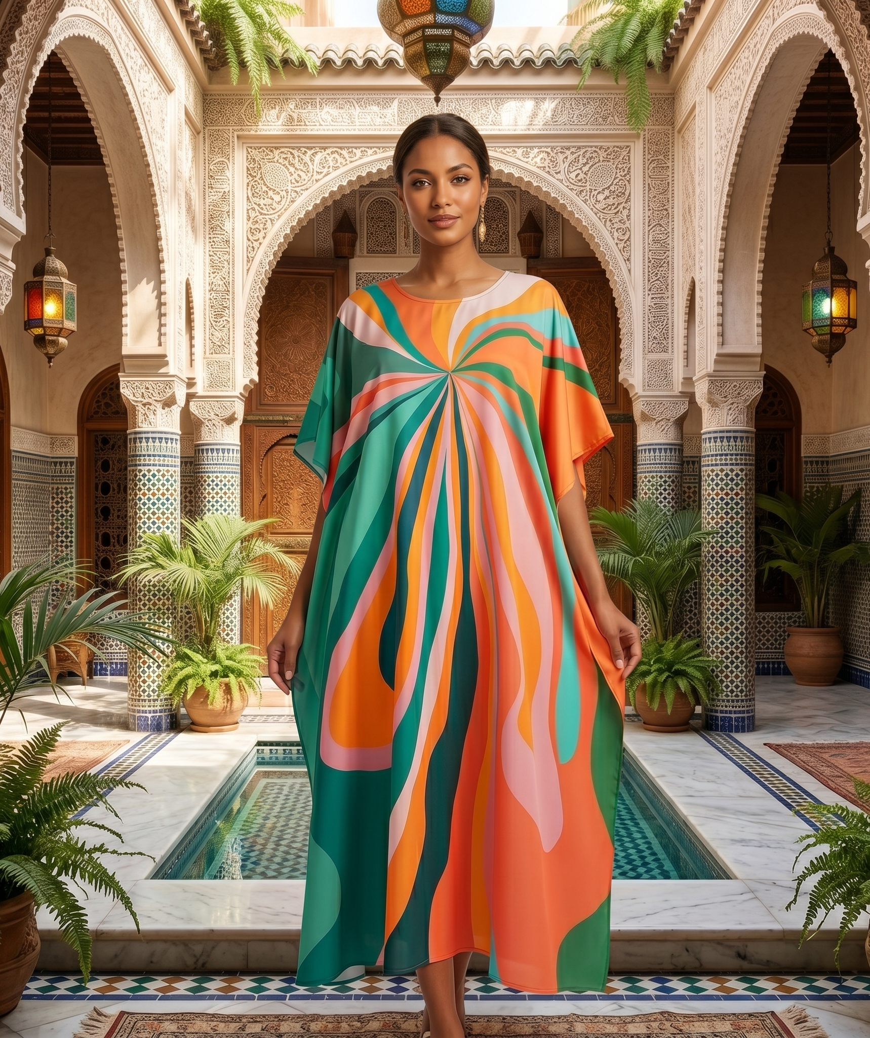 Orange Green