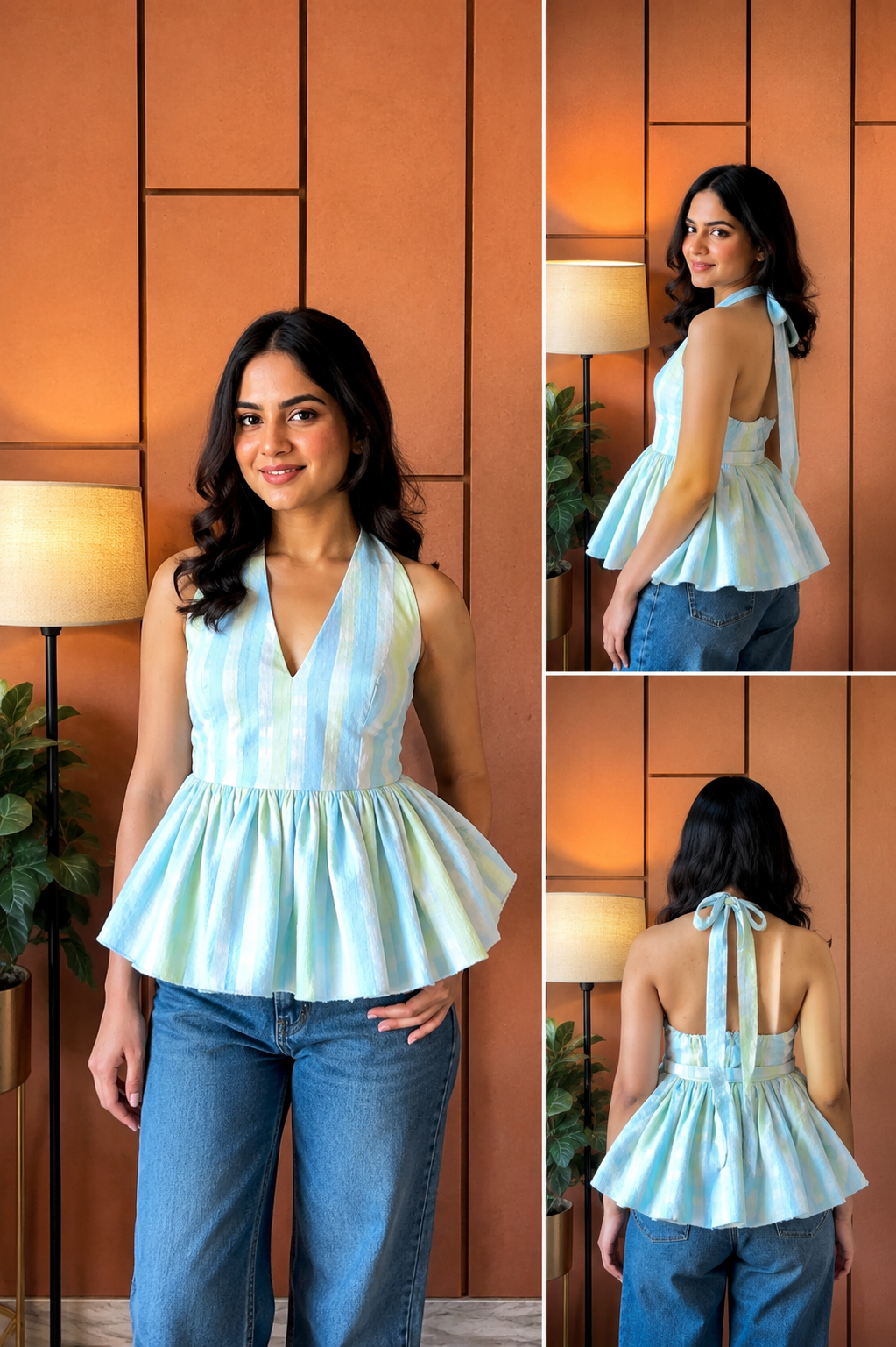 Ocean Mist Halter Top
