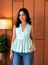 Ocean Mist Halter Top