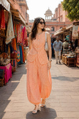 Peach Blossom Co-ord Set