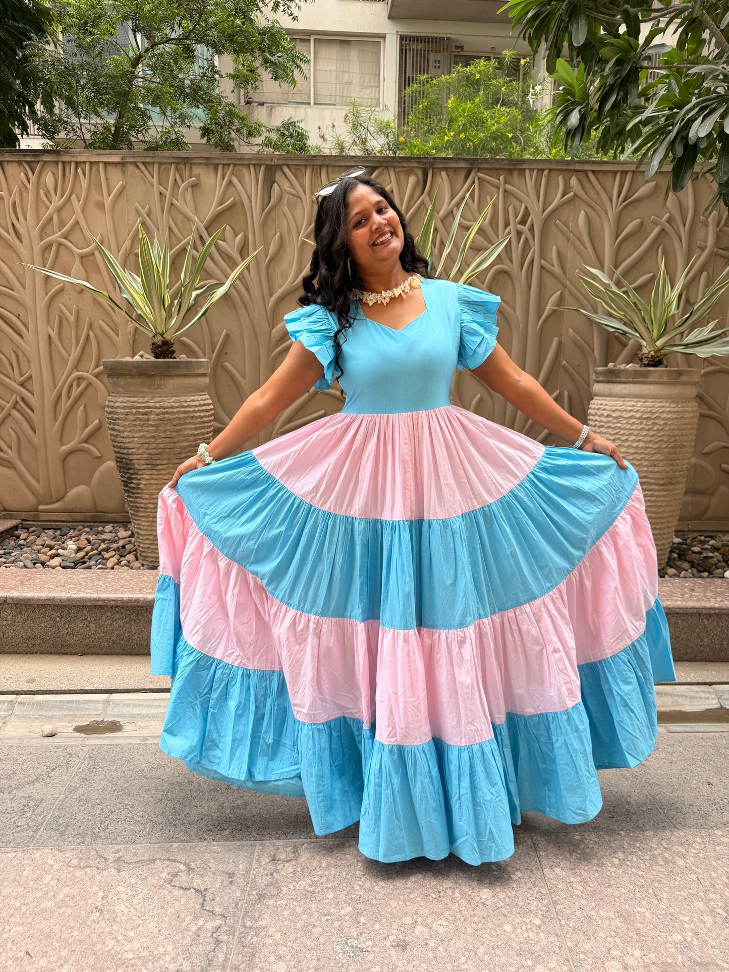 Cotton Candy Breeze Dress