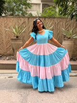 Cotton Candy Breeze Dress