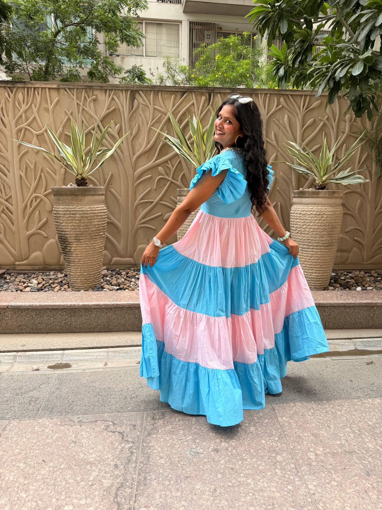 Cotton Candy Breeze Dress