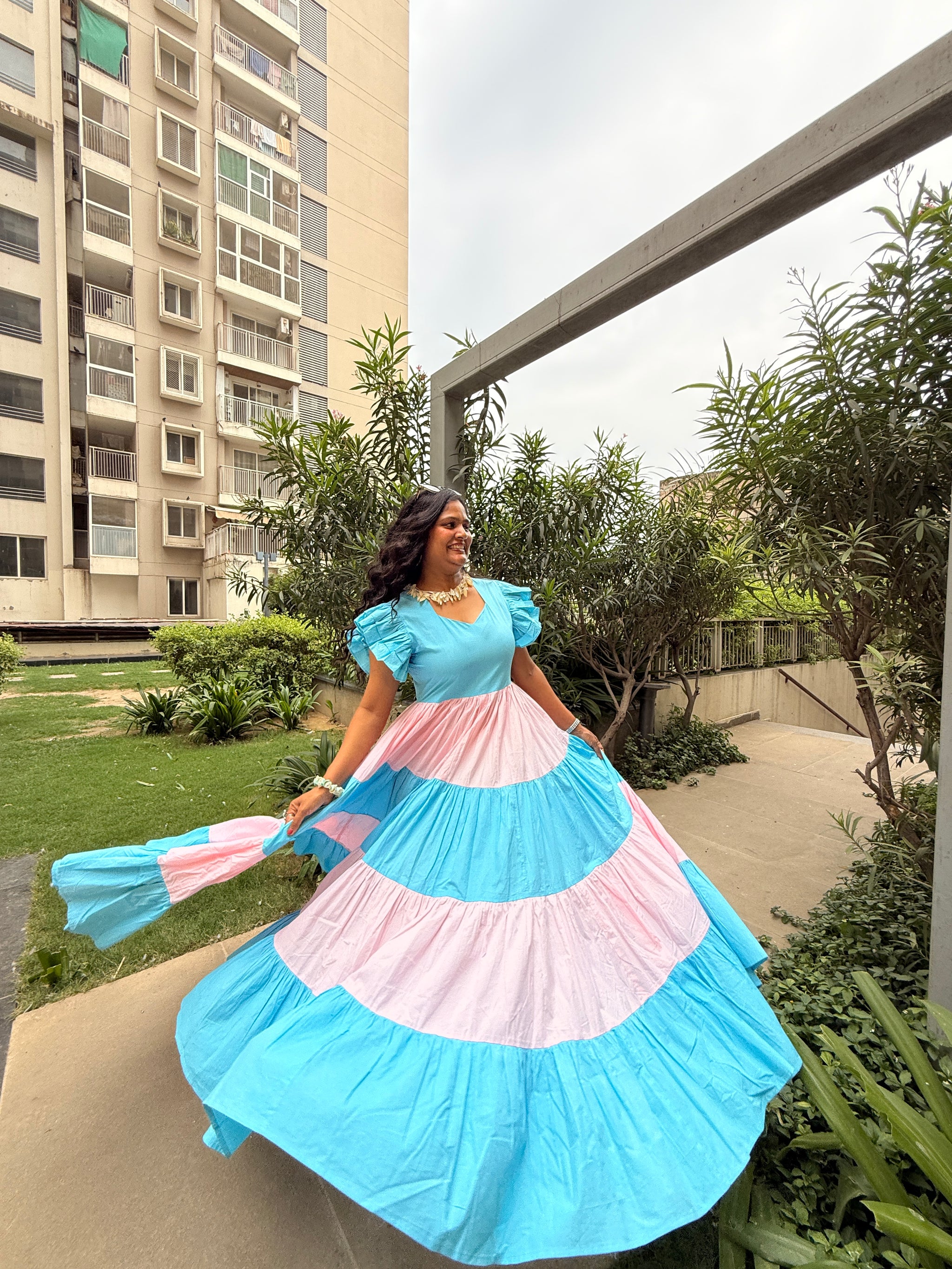 Cotton Candy Breeze Dress
