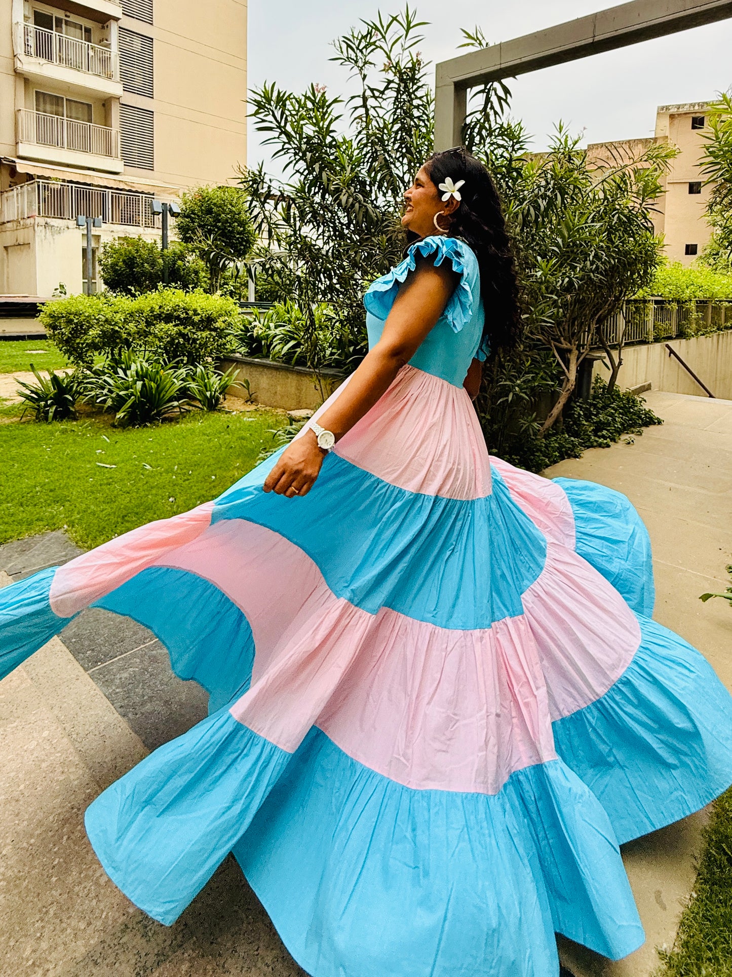 Cotton Candy Breeze Dress