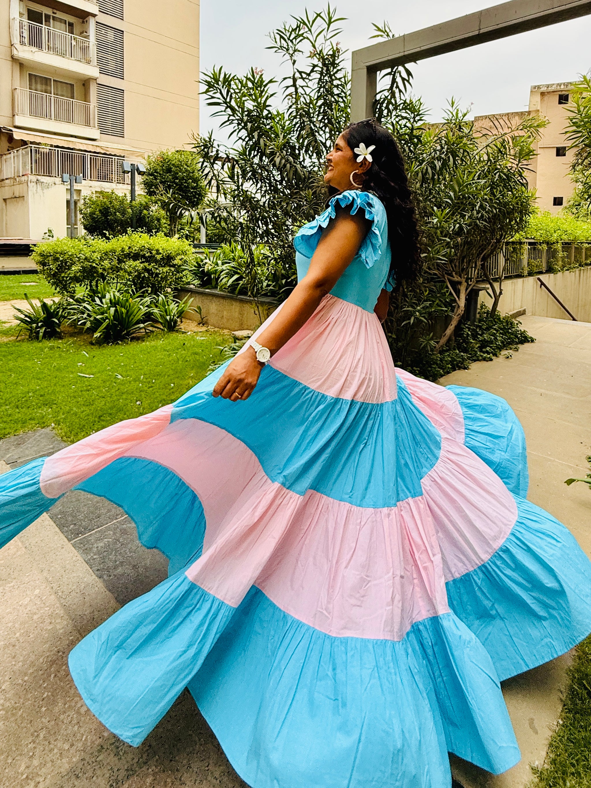 Cotton Candy Breeze Dress