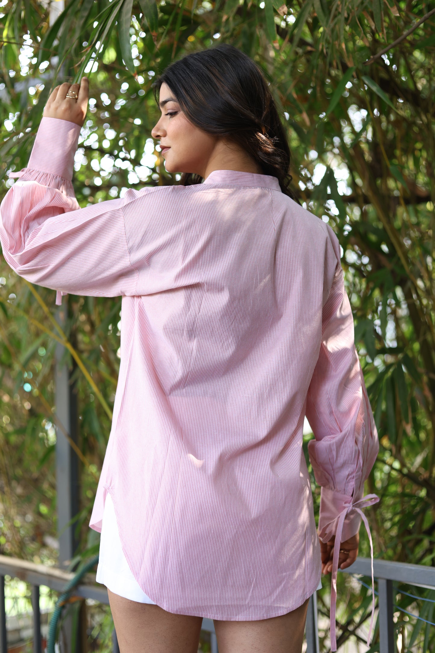 Nakhra Cotton Pink Shirt