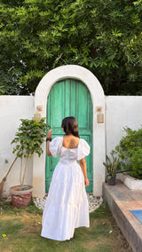 Blanc Belle Dress