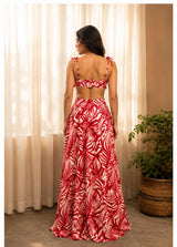 Red Tribal Flow Co-ord ❤️