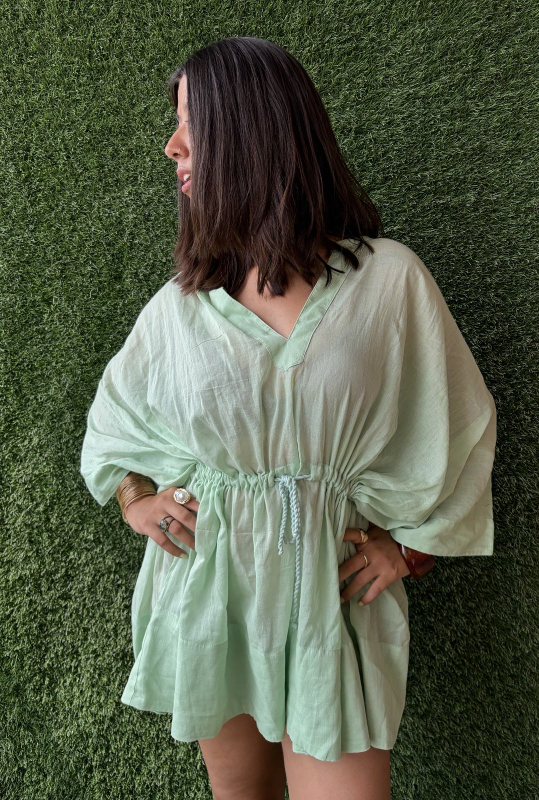 🌿 Mint Shore Cover-Up 🌊