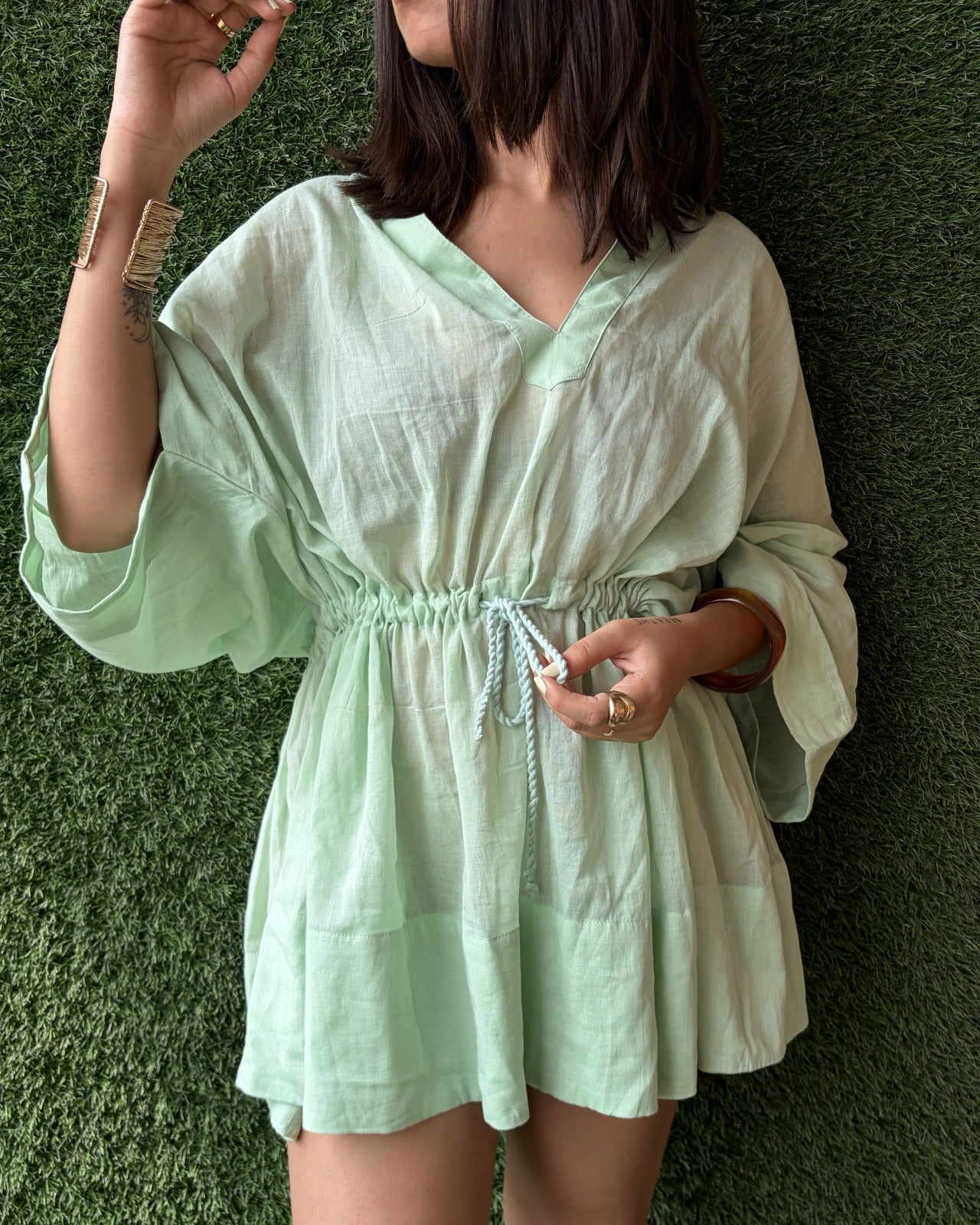 🌿 Mint Shore Cover-Up 🌊