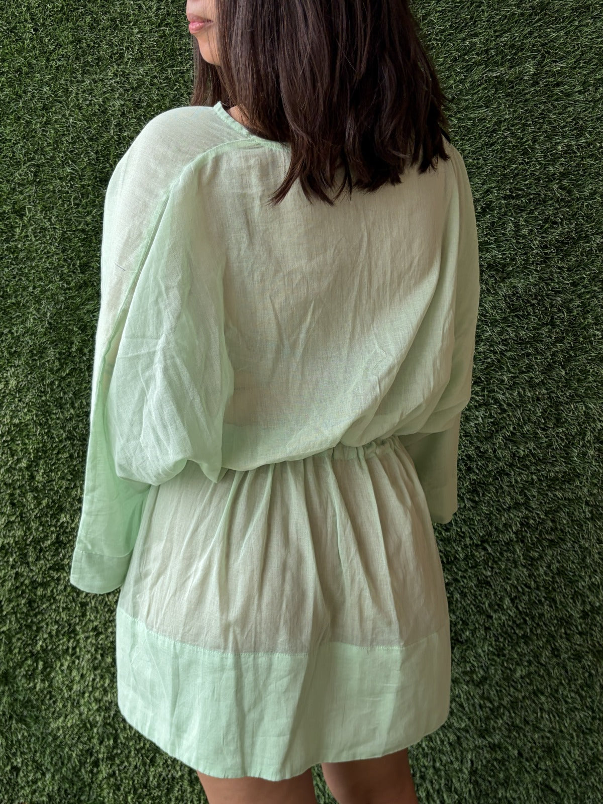 🌿 Mint Shore Cover-Up 🌊