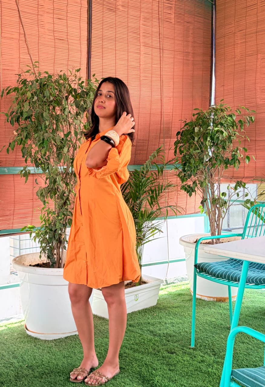 Sunlit Breeze Shirt Dress ✨