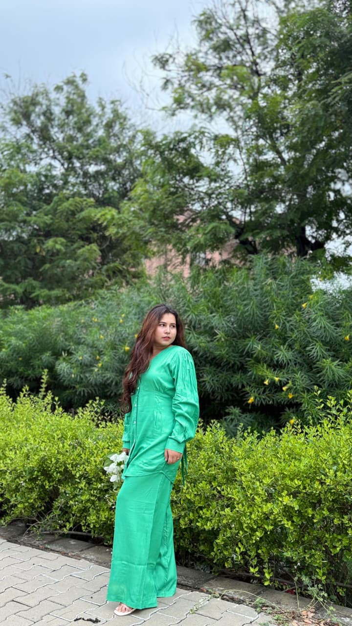 💚 Emerald Serenity Co-Ord Set