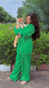 💚 Emerald Serenity Co-Ord Set