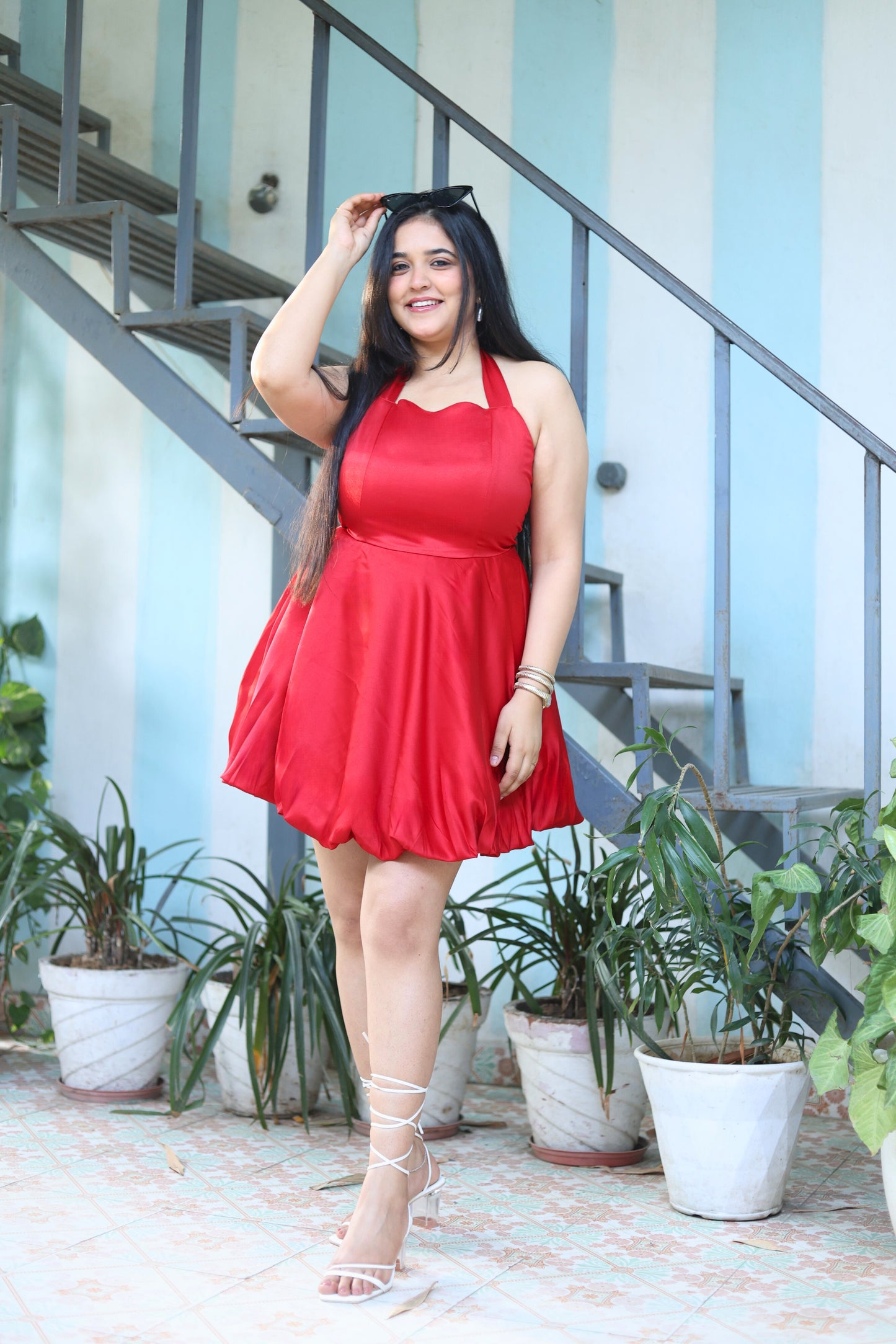 Rosy Patakha Mini Dress