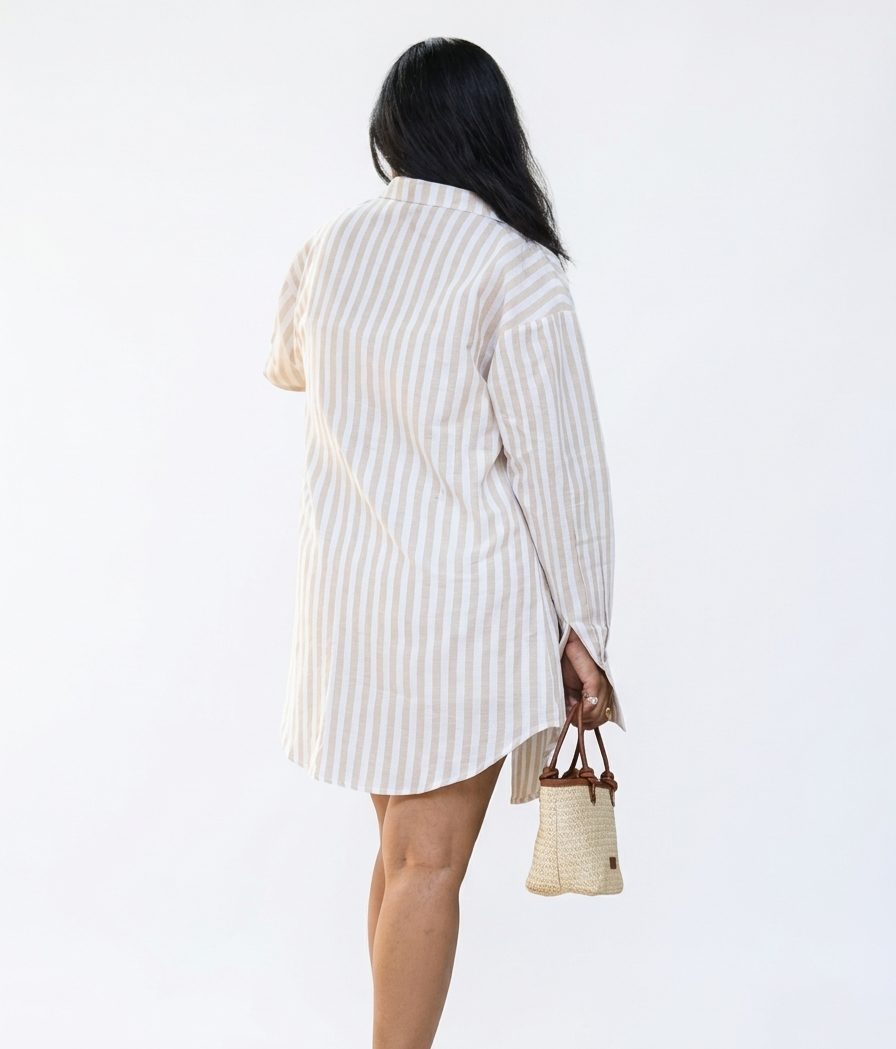 Conjunto coordinado de tres piezas Espresso
